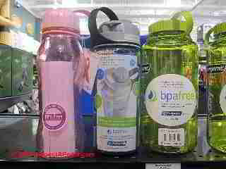 BPA free water bottles for sale (C) Daniel Friedman