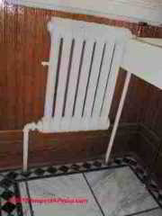 Two pipe bottom feed steam radiator (C) Daniel Friedman