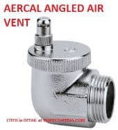Aercal angled air bleeder vent at InspectApedia.com