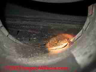 Photograph of a draft regulator