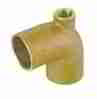 Baseboard tee with 1/8 inch tapping