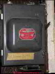 Oil burner shutoff fuse switch (C) Daniiel Friedman