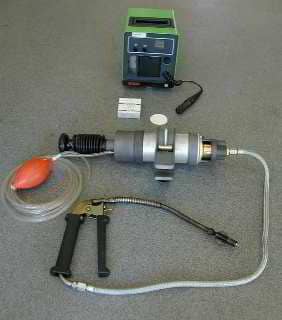 Bosch smoke meter equipment, Dabill, UK