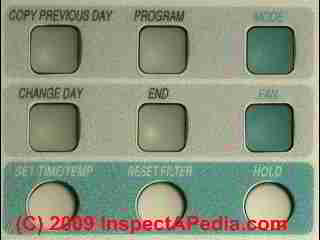 Carrier programmable thermostat (C) Daniel Friedman