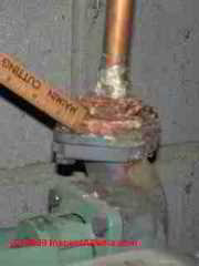 Corroded leaky circulator pump assembly (C) Daniel Friedman