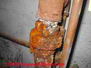 Condensate return line leak (C) D Friedman