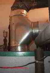 Photograph of a draft regulator