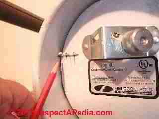 Photograph of a draft regulator