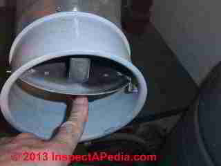 Photograph of a draft regulator