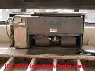 Fan convector heating unit (C) D Friedman