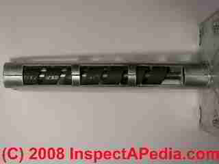 fan limit switch bimetallic spring