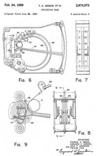 Green US Patent 2,874,573 used a bourdon tube but converted the gage movement to a linear scale - cited & discussed at InspectApedia.com