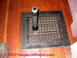 Floor register for heating (C) D Friedman