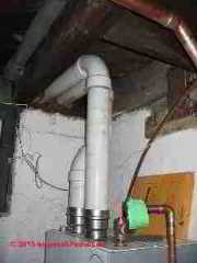 HTPV plastic vent pipes, white (C) Daniel Friedman