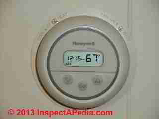 Thermostat COOL OFF HEAT settings explained