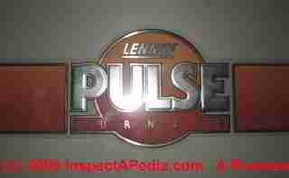 Lennox pulse furnace logo for identification