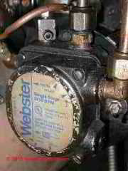 Webster single stage fuel unit (C) D Friedman