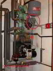 Aquastat location on a heating boiler (C) D Friedman