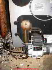 Dual oil line hookup at oil burner (C) D Friedman