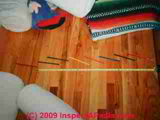 Radiant heat caused floor gaps (C) Daniel Friedman