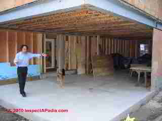 Radiant heat garage floor (C) D Friedman