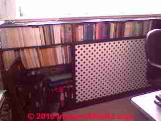 Radiator cover using lattice (C) Daniel Friedman