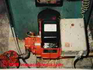 Photograph of an oil burner cad cell relay switch