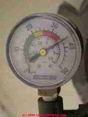 Swimming pool pump pressure (C) Daniel Friedman