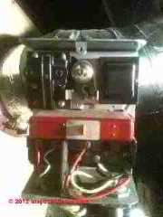 Interior of Penn Oil Burner Control Stack Relay (C) D Friedman Ben Bourdfreau