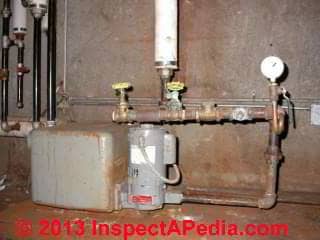 Condensate return sysem on steam heat (C) D Friedman