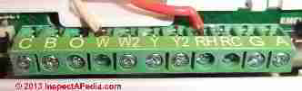 3M-22 Thermostat wire connection terminals (C) Daniel Friedman