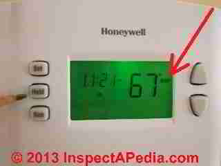 Thermostat COOL OFF HEAT settings explained