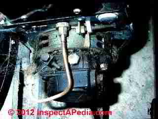 Dirty oil burner pump fuel unit (C) D Friedman