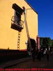 Ladder safety photo (C) Daniel Friedman