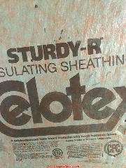 Celotex Sturdy-R Insulating Sheathing (C) InspectApedia.com Sirrena