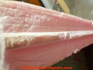 Owens Corning pink extruded polystyrene foam insulating board (C) Daniel Friedman