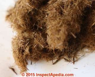 Silvawool like wood fiber insulation (C) InspectApedia JR