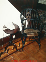 Chestnut interior trim in a 1900 home (C) Daniel Friedman