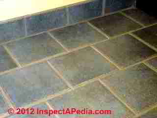 Tile grout job completed (C) D Friedman Eric Galow