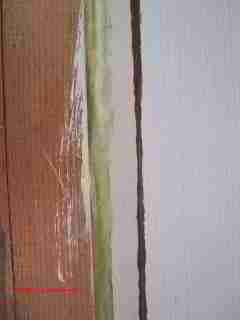Window air leak seal procedure (C) Daniel Friedman