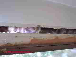 Window air leak seal procedure (C) Daniel Friedman