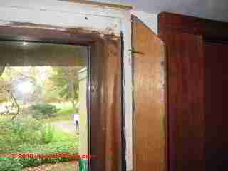 Window trim removal for air leak sealing (C) D Friedman