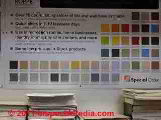 Armstrong Excelon floor colors (C) Daniel Friedman 2011