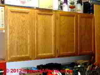 Oak cabinets (C) D Friedman
