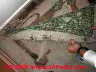 Carpeting as example of non-resilient flooring (C) Inspectapedia