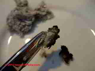 Cellulose insulation fire test 2 (C) Daniel Friedman