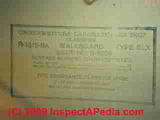 US Gypsum drywall stamp (C) Daniel Friedman