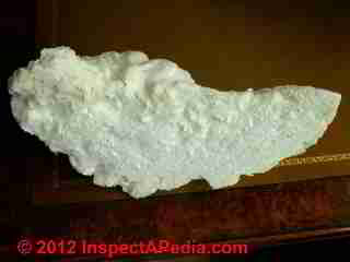 Demilec open celled 1/2 lb foam insulation (C) D Friedman
