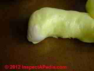 Squash-testing polyurethane foam sealant (C) D Friedman