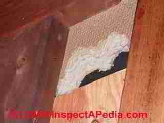 Gypsum board sheathing (C) Daniel Friedman